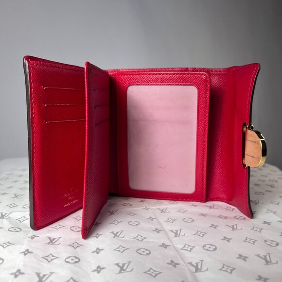 VTG LOUIS VUITTON Portefeuil Koala Ebene Brown Trifold Wallet Brown - Picture 6 of 15